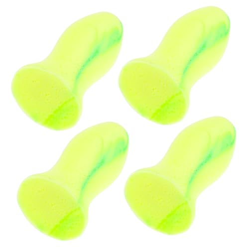 OHPHCALL 6ペア 睡眠プラグ フォーム耳栓 睡眠耳栓 聴覚保護用イヤホン ノイズキャンセリングイヤホン 騒音を軽減する耳栓 睡眠用イヤホン 睡眠用耳栓 Light Green