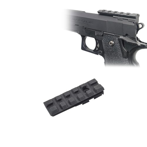 RSプロダクト Red Dot Sight Mount [Hi-Capa 5.1 Exclusive] 20mm Picatinny Rail - Fits Tokyo Marui Gold Match & Stainless - Tactical Custom Parts Accessory, Gun-DT7