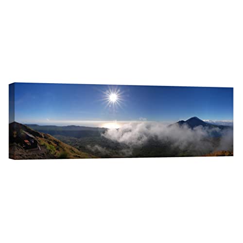 Toile nature luminescente pour illuminer un couloir sombre sans lampe