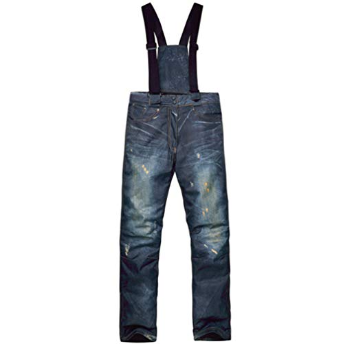 Imballaggio comprensivo di: pantaloni in denim da sci + una borsa per imballaggio personalizzata come mostrato