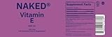 NAKED Vitamin E - 400 IU (268mg) - 100 Softgels
