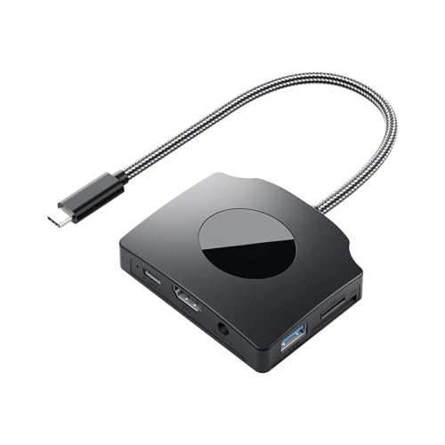 Station d'accueil USB C hub splitter 4K 1080p 60 Hz pour ordinateur portable de bureau