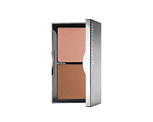 Mirabella Blush Color Duo Cheek Powder - Glowing, 4g/0.14oz