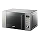 Hyundai Mikrowelle, 20 l, Edelstahl, HMW2700DX, 700 W, 8 Programme, Auftaumodus, Innenbeschichtung, einfache Reinigung, Timer 95 Minuten.