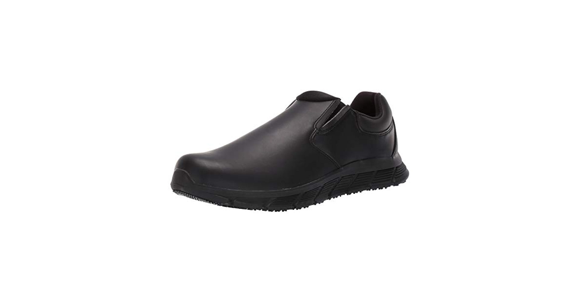 靴 cater2u Men's Shoes For Crews® Cater II - Black Non-Slip Dress Shoes