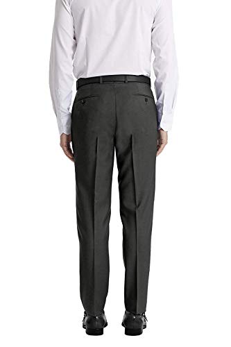 Calvin Klein Men's Slim Fit Stretch Suit, Charcoal Medium, 40 Short