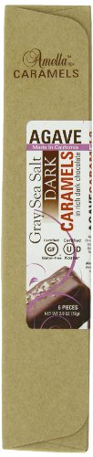 Amella Gray Sea Salt Caramels in Dark Chocolate, 2.80 Ounce