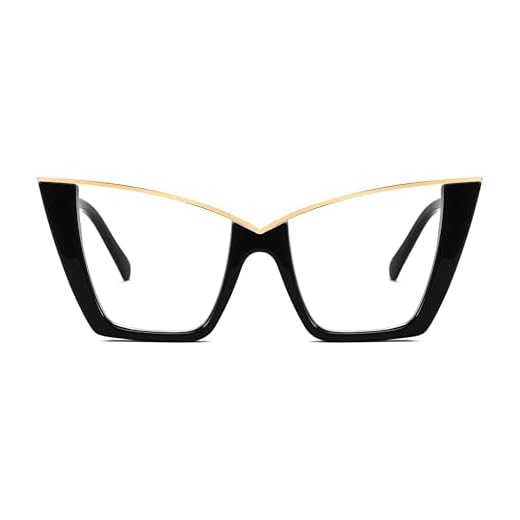 FEISEDY Cat Eye Blue Light Glasses for Women Retro Eyewear Frame B0240