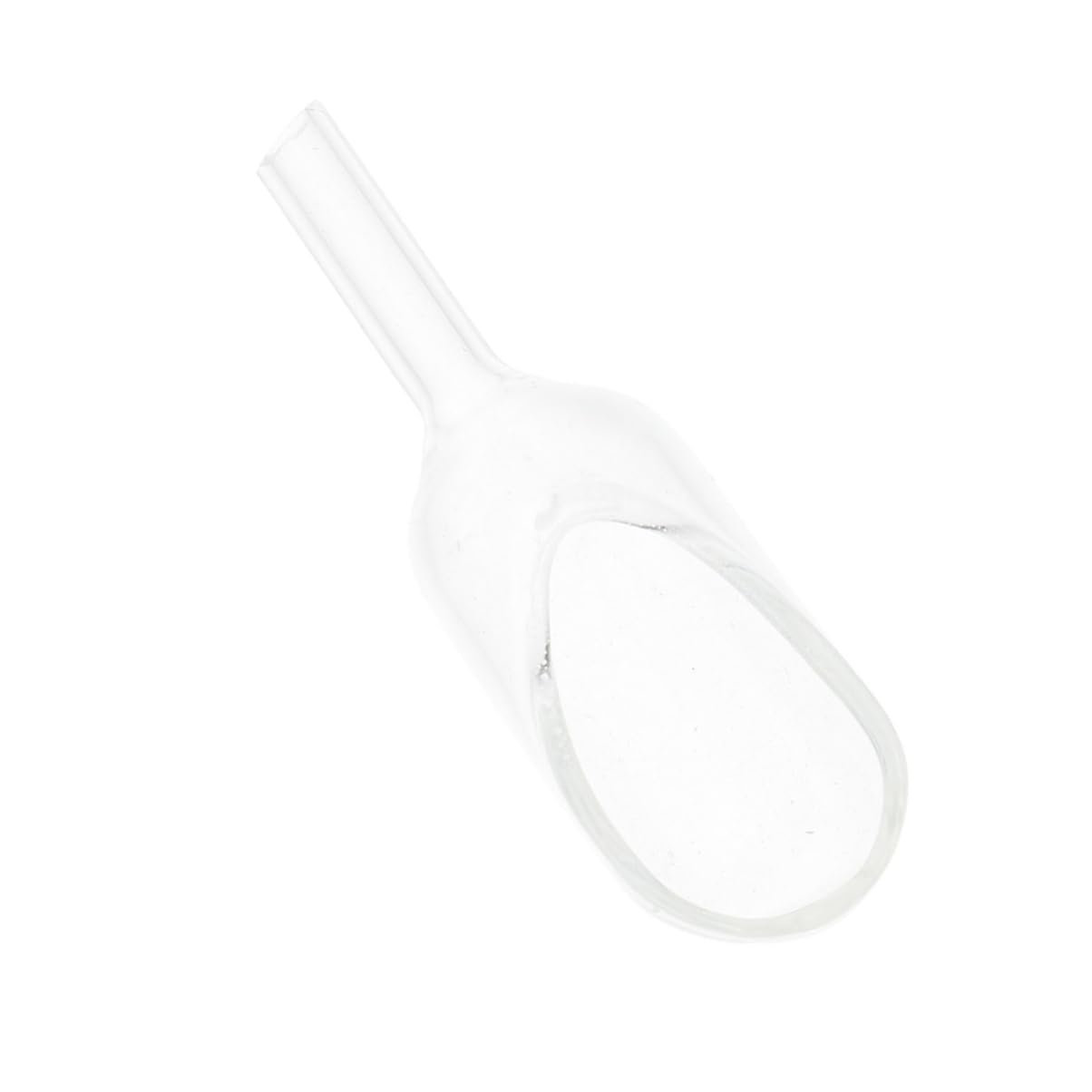 FUNOMOCYA Glass Weighing Funnel Weighing Spoon Easy Transfer for Liquids Powders Lightweight