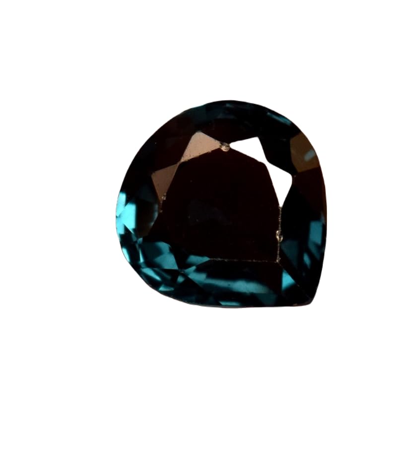 Tourmaline indicolite naturelle cœur 7mm pour création de bijoux DIY | GH_NAT_10768