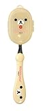 Generic Cute Bear Designed Stainless Steel Spork (Spoon Fork) with Cover (Ivory), Medium