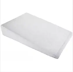 Travesseiro Triangular Encosto, Travesseiro Anti-Refluxo Adulto Rampa Cama Grávida Capa com Ziper, 55 Cm Comprimento X 65 Cm Largura X 14 Cm Altura com Anti Escaras