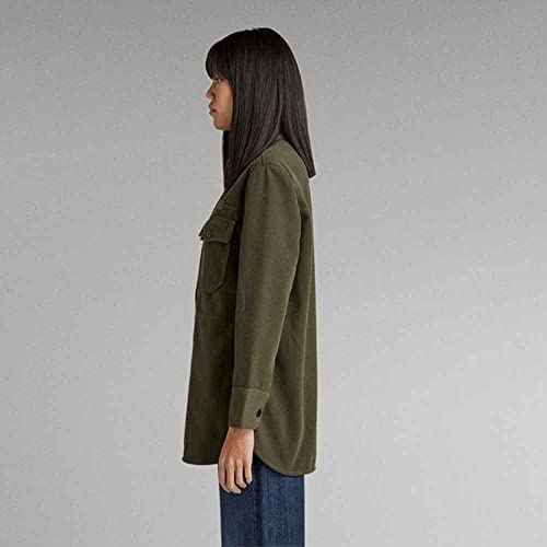 G-STAR RAW Damen Boyfriend Overshirt, Grün (lt hunter D22178-D200-8165), XS