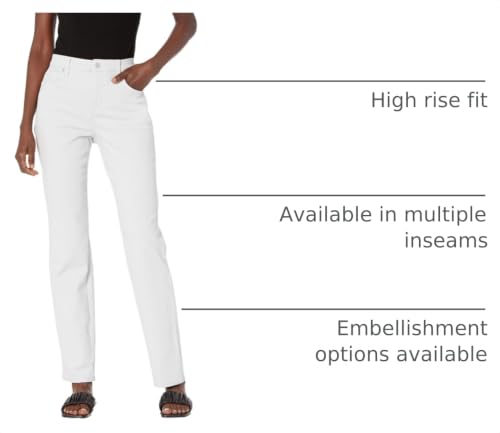Image of Gloria Vanderbilt Womens Amanda Classic High Rise Tapered Jean Petite