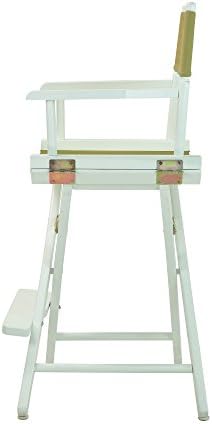24-Inch, White Frame/Olive Canvas : Casual Home 220-01/021-100 Director's Chair with White Frame, 24", Olive