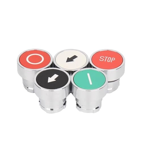 Bouton poussoir ZB2BA334C avec double contact 2NO pour commande sécurisée