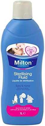 Milton Sterilising Fluid 1L - Pack of 2