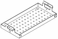 Instrument Tray (Large) for Pelton & Crane for OCM PCT141