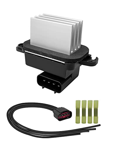 Image of 27151-ZT00A HVAC Blower Motor Resistor Kit with WPT688 3U2Z14S411ZEA Connector Wire Harness Fit for Nissan Infiniti QX56 Armada Quest Replaces 271515Z000 27151ZM70A 27151ZQ00A 27151ZT10A 7414182Z00