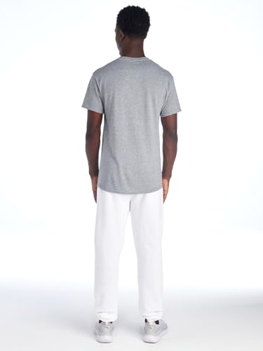 Image of Jerzees Men's NuBlend Fleece Elastic Bottom Sweatpants, Relaxed Fit, Cotton Blend