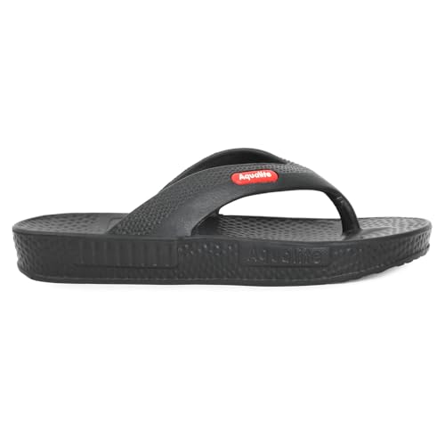 Image of Aqualite AL-1255 Slippers for Men with Comfotable Sole Slip-On Flat Flip Flops, Sliders, Chappal & Comfortable Slipper for Men