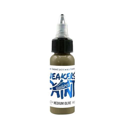 SneakArts Pintura para Cuero y Textil - 30ml (Medium Olive)