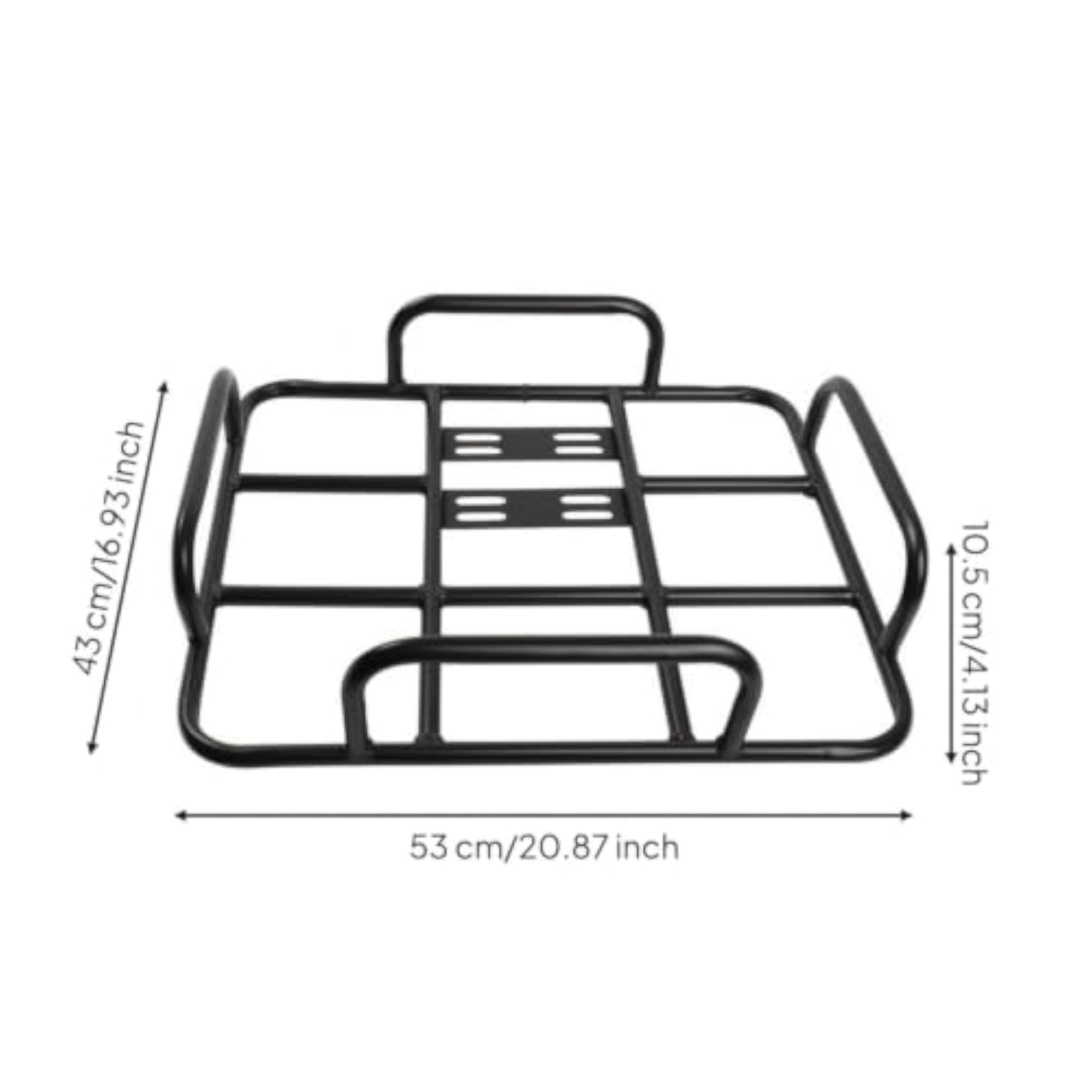 Heavy Duty Rear Cargo Rack with Mounting Plate