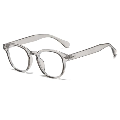Image of Retro Round Blue Light Blocking Glasses for Men Women, Vintage Frame Non-prescription Computer Reading Eyeglasses