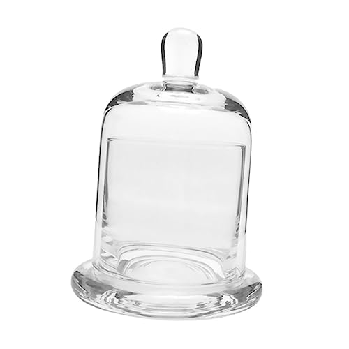 STOBAZA Luxury Glass Tealight Holder Set 4 Piece Blue Decorative Candle Cups for Birthday Wedding Decor