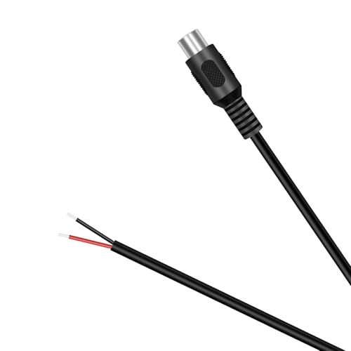 Fancasee RCA to Speaker Wire Cable, 2-Pack 6FT RCA Female Plug Jack Adapter to Bare Wire Pigtail Repair Cable for Speaker Amplifier Audio Video AV Receiver TV Subwoofer - Thumbnail 4