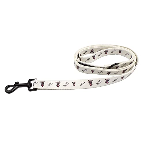 Paw Highness Dog Walking Harness, Collar, Leash & Poo Bag Holder Set Boss Dog Extra Small, Cream - Image 3