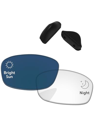 Image of Replacement Lenses & Nose Pads for Oakley Fives Squared(4+1) OO9238 54mm - Precise Fit, UV Block, Impact Resistant