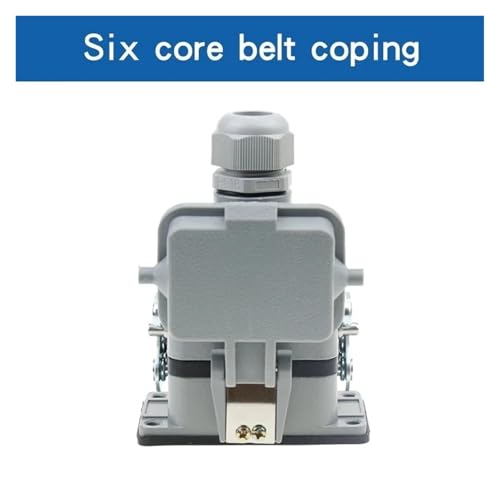 Connecteur aviation HDC-HE rectangulaire imperméable multibroche 16A