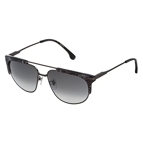 Lunettes de soleil Lozza SL2279M 568X unisexes métal taille 58 standard