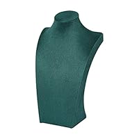 Velvet Jewelry Display Bust, Necklace Display Stand Manequin Bust Stand Pendant Chain Holder Storage Display Show Boutique Stand Mannequin Bust