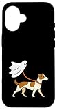 flying ghost walking jack russel terrier - cane mamma papà pet custodia per iphone 16