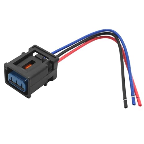 Hoypeyfiy Cable de reparación de conector de encendido de 15 cm, enchufe de bobina precableado, repuesto para Ford Focus