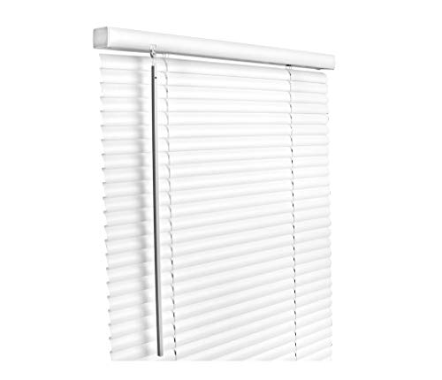 Living Accents Vinyl 1 in. Blinds 31 in. W x 72 in. H White Cordless