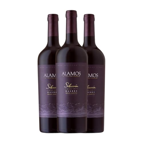 Catena Zapata Alamos Selección Malbec Mendoza 75 cl Vino tinto (Caja de 3 Botellas de 75 cl)