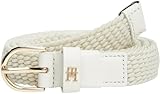 Tommy Hilfiger Essential Effortless 2.5 Elastic Aw0aw17973 Cintura Regolabile, Beige (Soft...