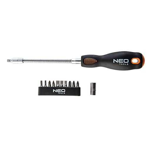 Neo Tools Set Di 12 Cacciaviti Con Punta Flessibile, Svcm 04-212-image