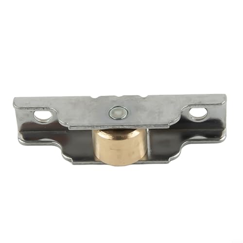 Polea de persiana deslizante para accesorios de hardware y puertas correderas de vidrio (12 mm simple plano)