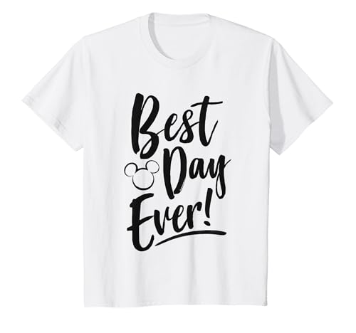 Disney 8SCCBVSJPFA Kids Disney Mickey And Friends Best Day Ever Toddler Youth T-Shirt cover
