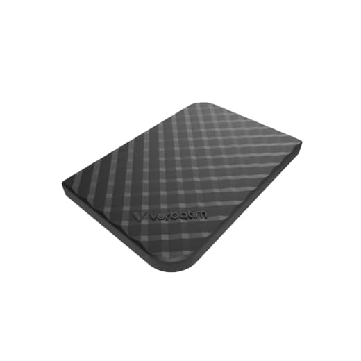 Verbatim Store 'n' Go Portable SSD, 512 GB, Schwarz, Externe SSD, USB 3.0 SSD, SSD extern, für Windows & Mac OS X, tragbares Laufwerk, USB-C, externes Flash Laufwerk