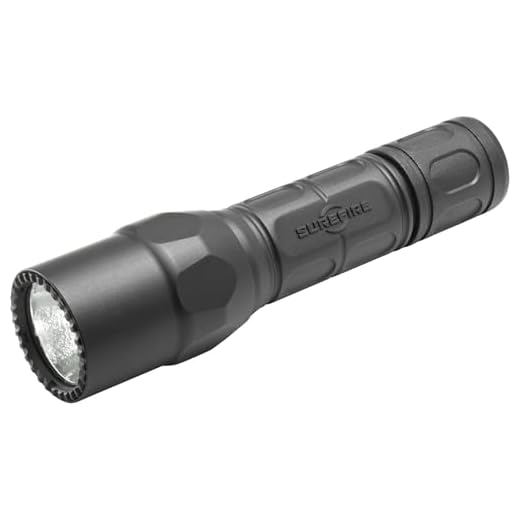 SureFire G2X LE, LED Flashlight with high output leading click-switch for Law Enforcement, Black ,400 lm