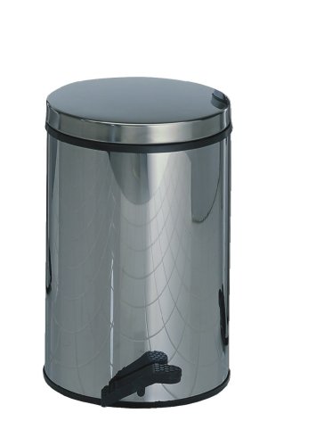 Preisvergleich Produktbild WESCO Softer Tretabfallsammler 13 Liter Edelstahl