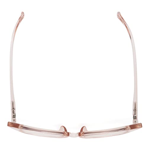 Foster Grant Rose Women's Blue Light Glasses, Crystal Light Pink4