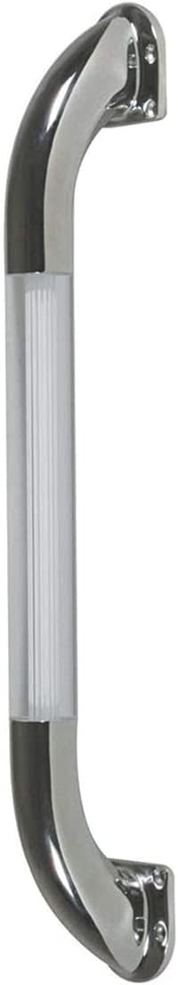 RV Assist Handle with Light, 18'' LED Lighted RV or Boat Grip Handle (White Light)