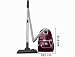 Rowenta Compact Power Staubsauger mit Beutel, 750 Watt, 3 Liter Staubbeutel, 2-in-1-Fugendüse, Home & Car-Set, für alle Bodenarten, kompaktes Design, Bodenstaubsauger, ‎dunkelrot /silber, RO3969EA