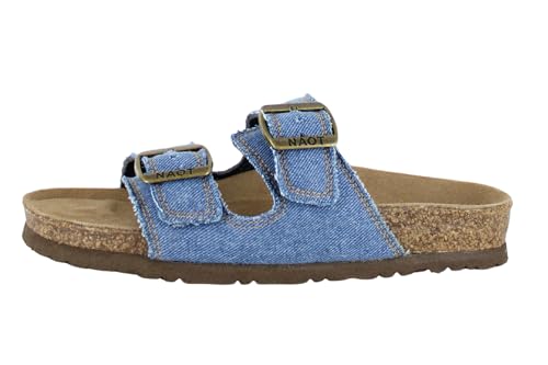 Image of NAOT Footwear Women's Santa Barbara Vegan Sandal Medium Denim - 6-6.5 M-W US